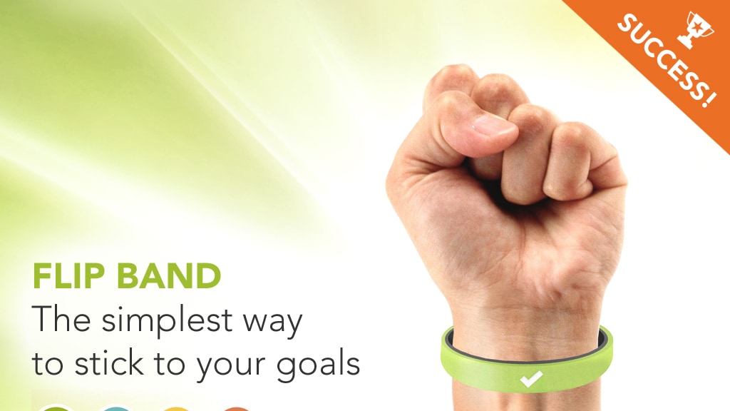 FLIP BAND: Simple way to STICK TO ANY GOAL — 100% Tech-Free