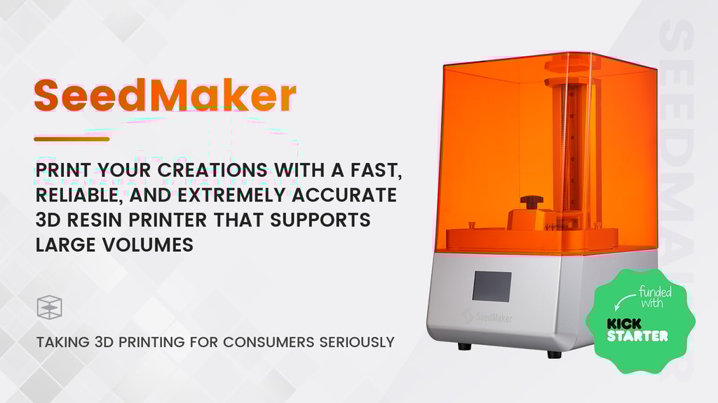 SeedMaker Particle S3 LCD 3D Printer