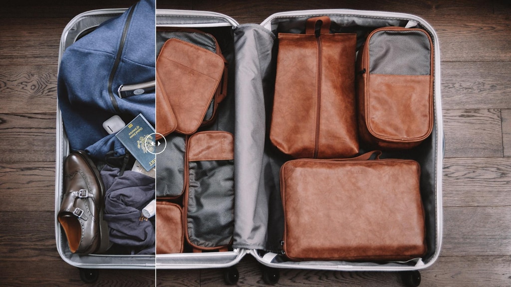 Save 60% of Space in Luggage with Vasco Bags.