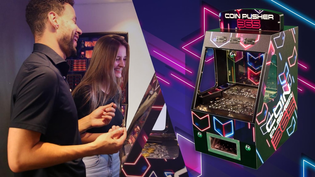 Coin Pusher 365 - Tabletop Arcade Game to Play at Home