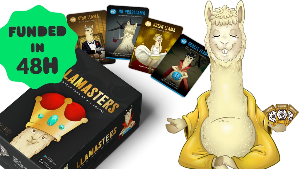 Llamasters - The Party Card Game With Augmented Reality