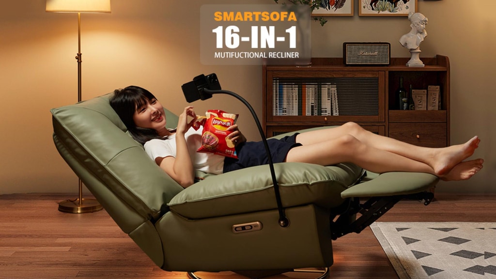 Smartsofa- World's 1st 16in1 Automated Recliner