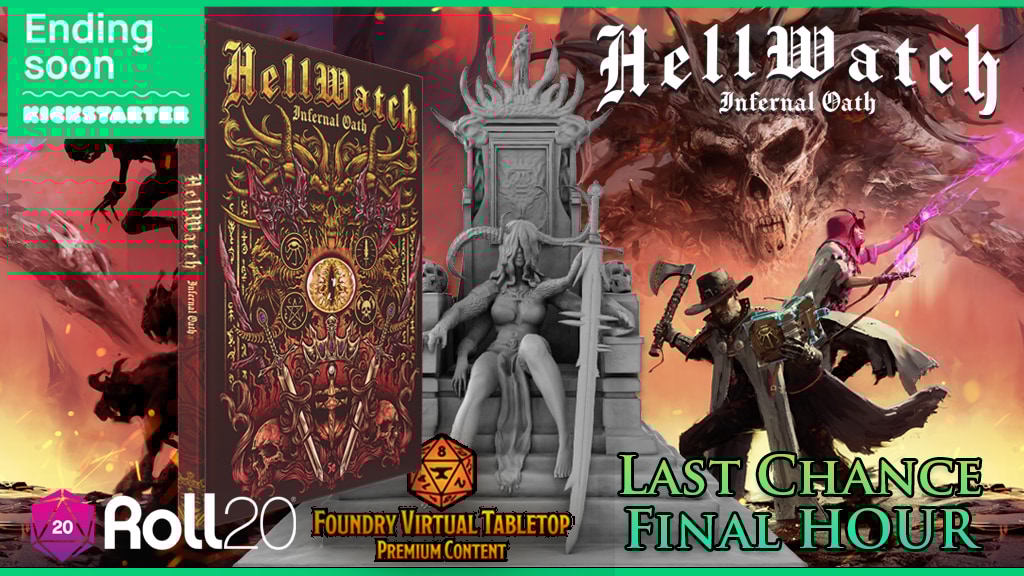 HellWatch: Infernal Oath - An Epic 5e Campaign & Setting