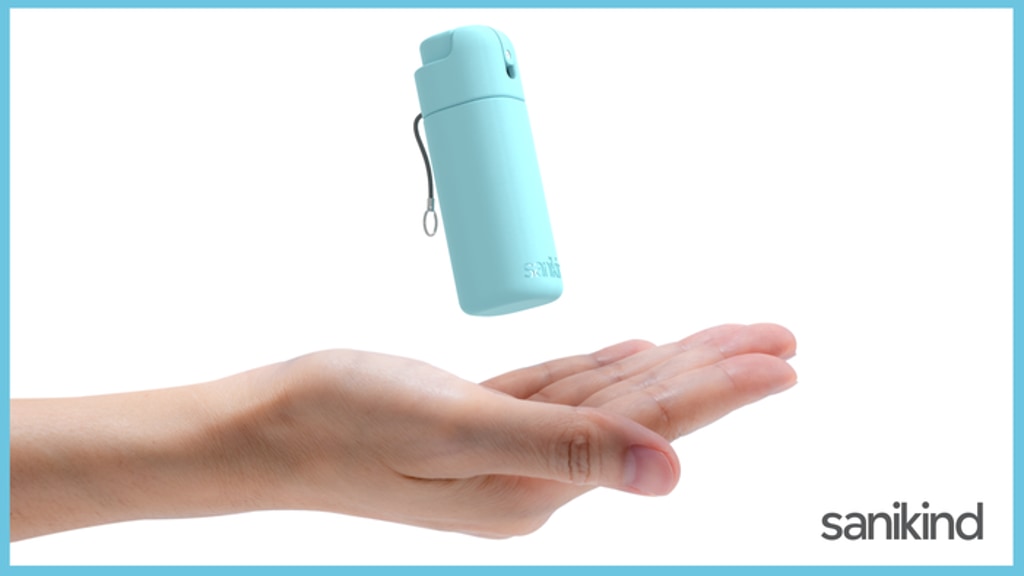 Sanikind - eco-friendly sanitizer mist for hands & surfaces