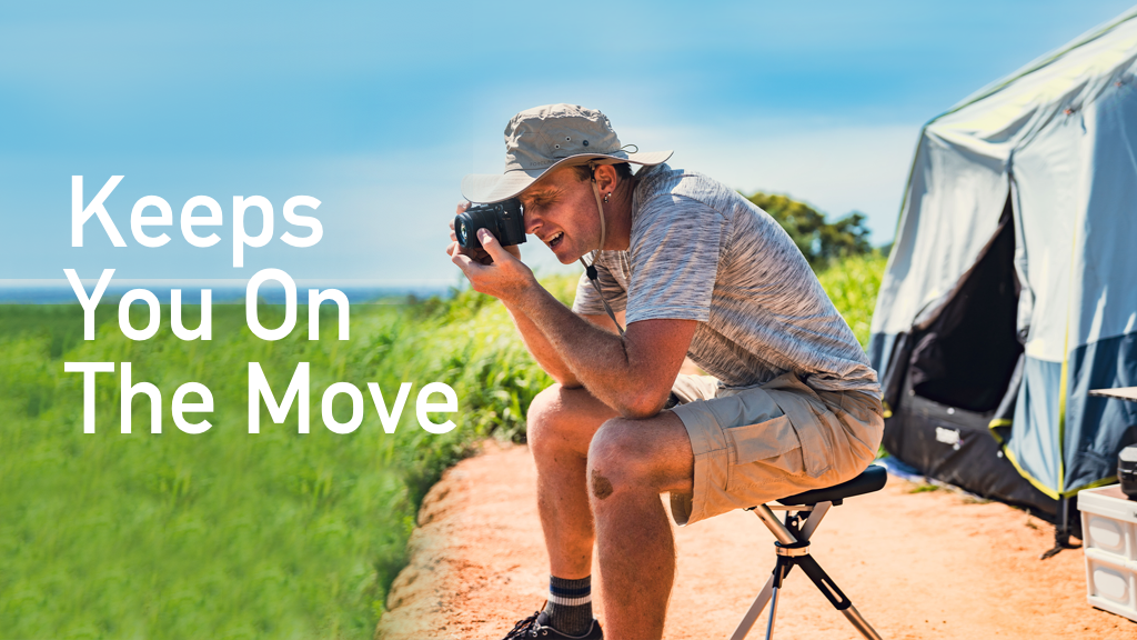 Ta-Da Chair | Smart Folding Chair That Keeps Pace With You