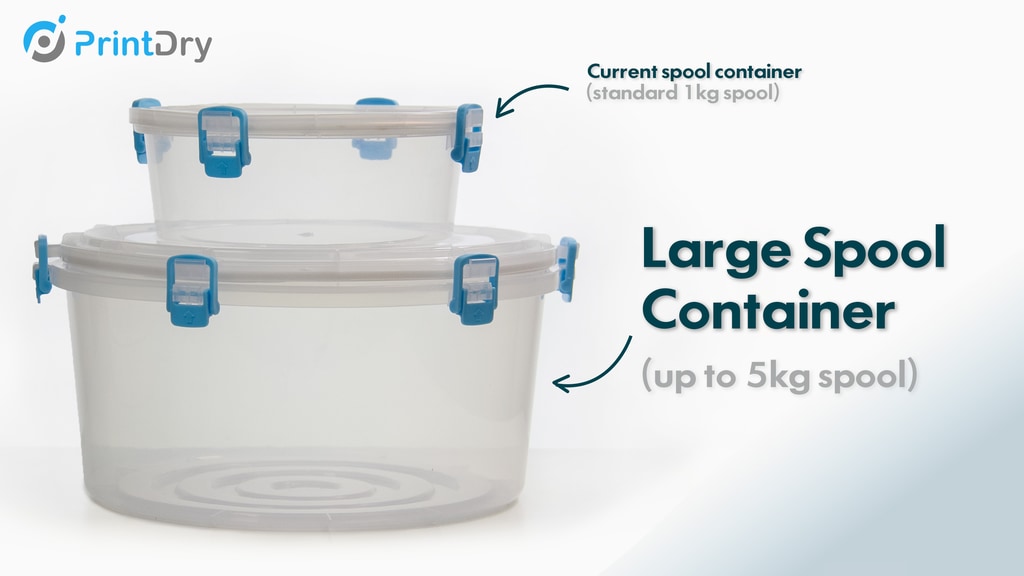 Go Big -- PrintDry Large Filament Container