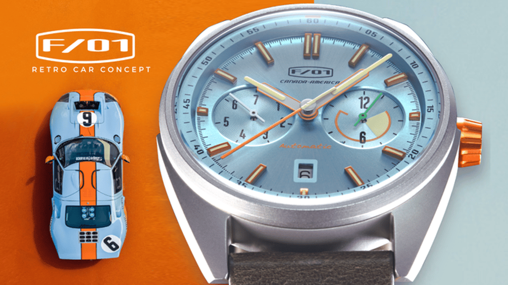 OVD: Racing-Car-inspired F/01 Automatic Watch