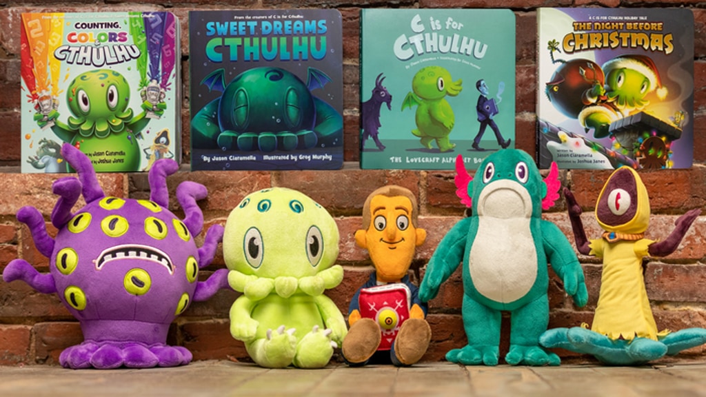 New Lovecraftian Plush Toys from C is for Cthulhu