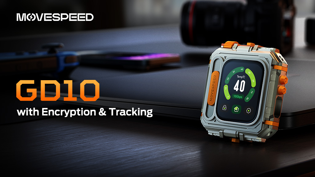 GD10 Touchscreen Portable SSD – Your Data Security Guardian