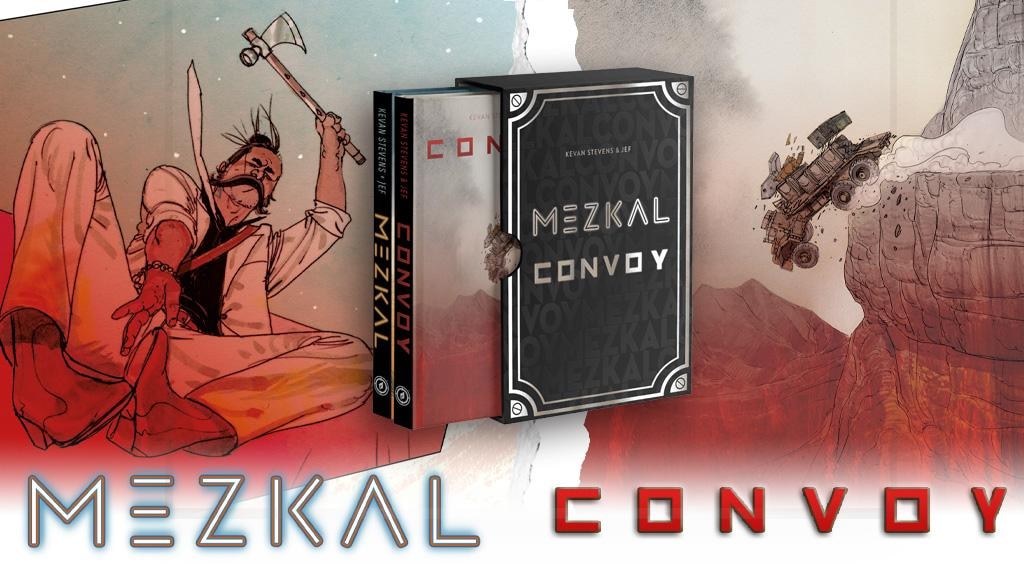 MEZKAL and CONVOY: A cinematic graphic novel double feature