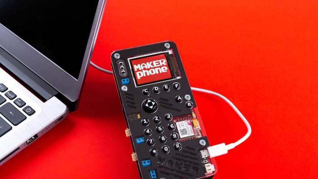 MAKERphone - an educational DIY mobile phone