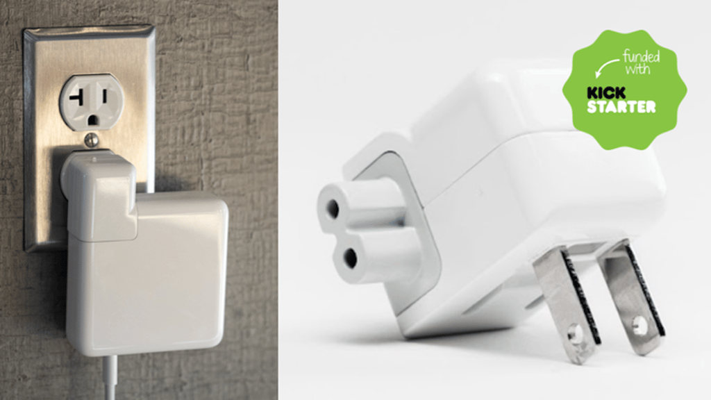 Jugg! The Side-facing Adapter for Apple Chargers
