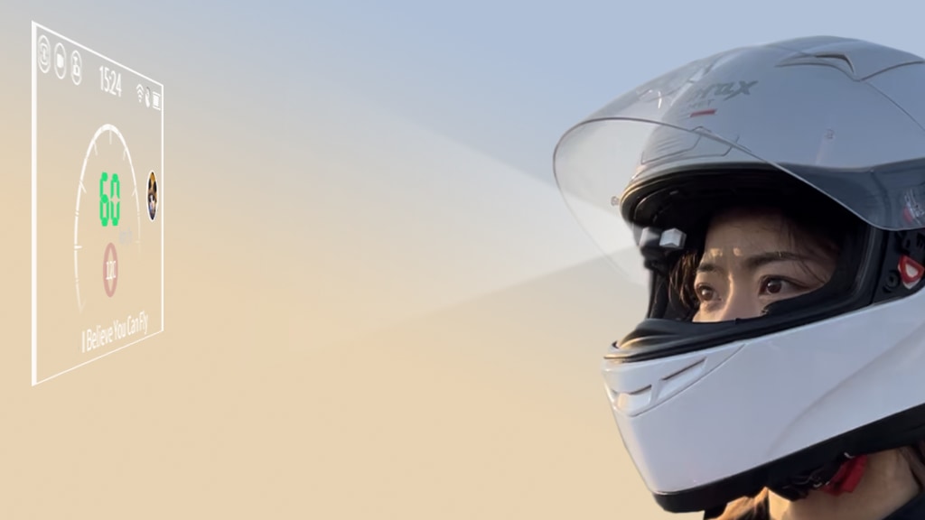 MOTOEYE E6 - Revolutionize Your Ride With A Smart HUD.