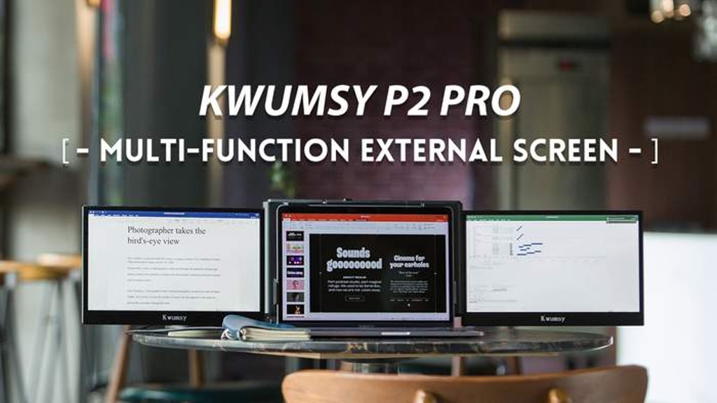 KWUMSY P2 PRO Multi-Function External Screen