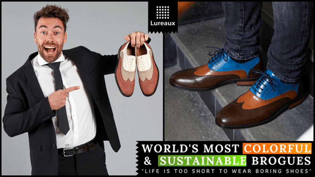 Lureaux - World's Most Colorful & Sustainable Brogues