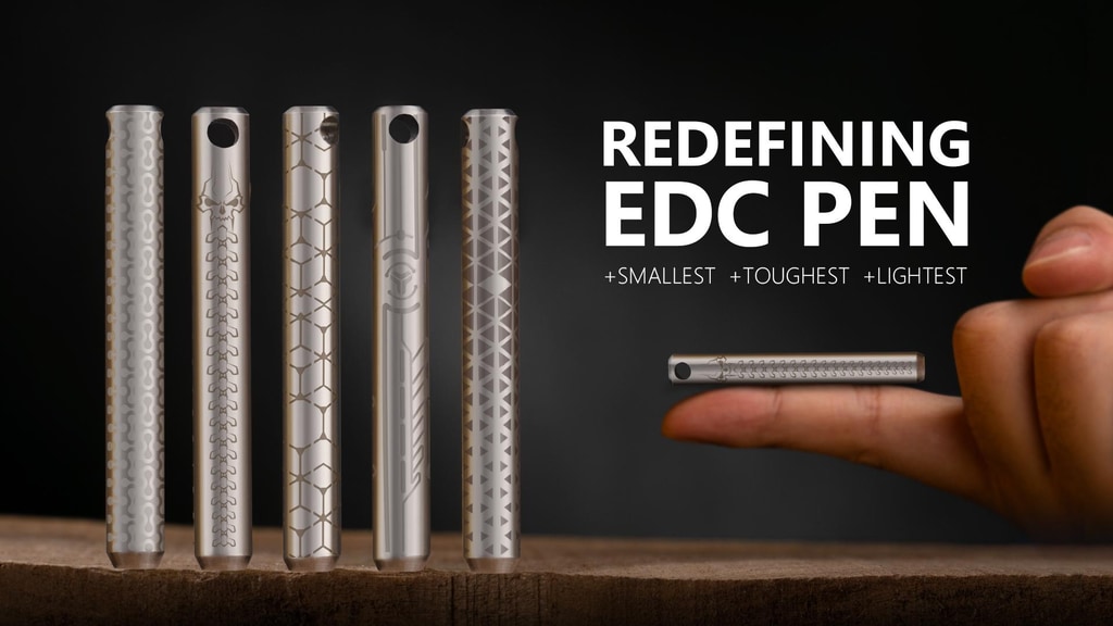 TIPEN 3.0: Redefining the Minimal EDC Pen.