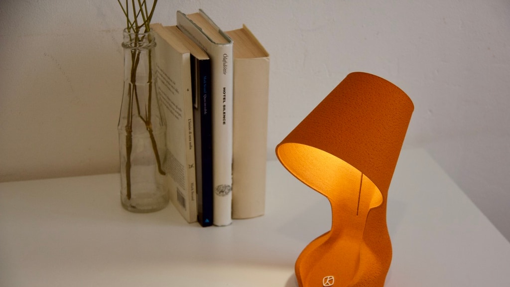 Ohmie The Orange Lamp: world's first lamp from orange peels