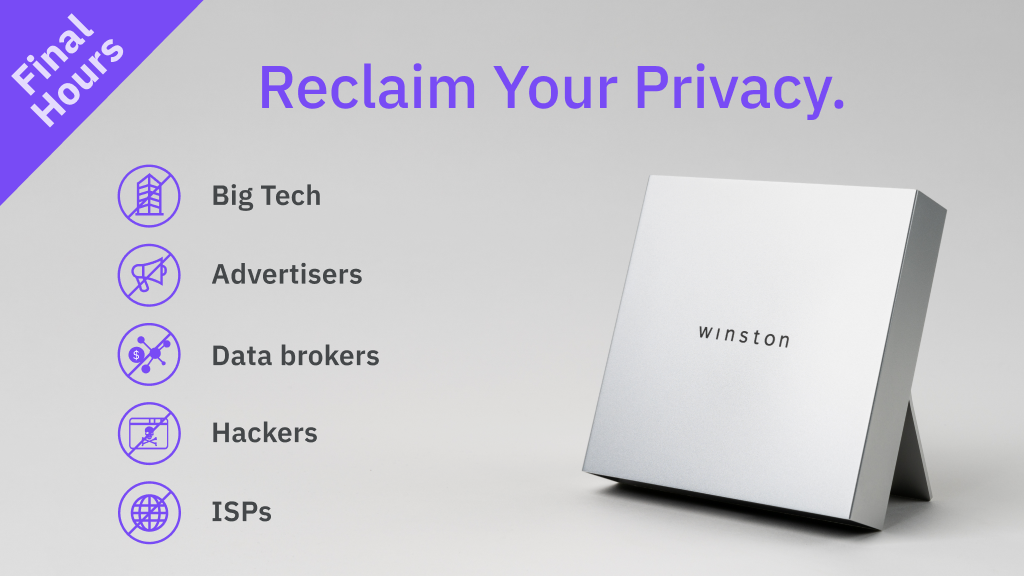 Winston: Take Back Control of Your Online Privacy
