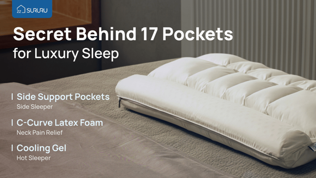 SURURU Pillow P17 : Customized Pillow for Ultimate Comfort