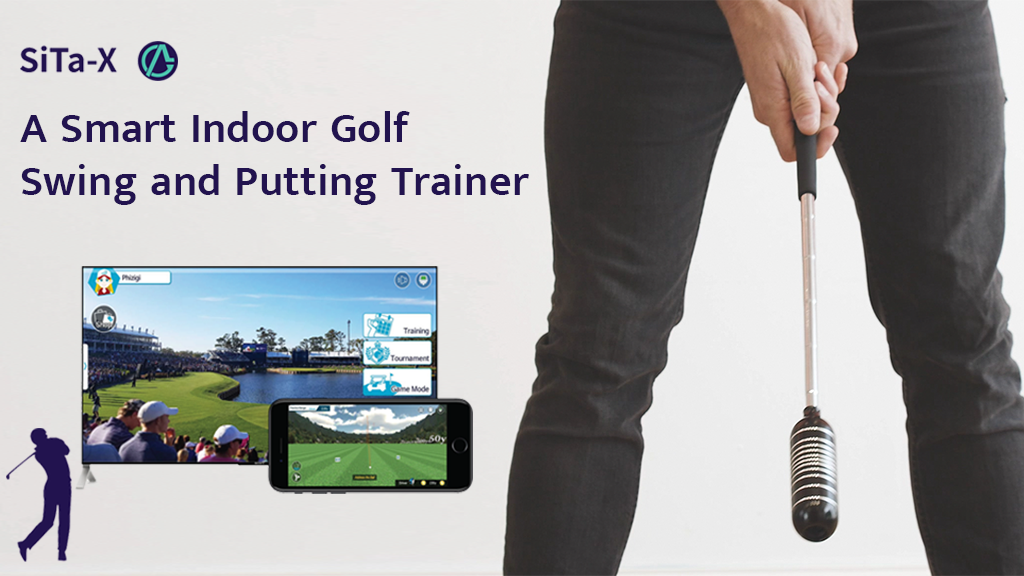 SiTa-X: All-in-one swing exerciser Sita-X with motion sensor