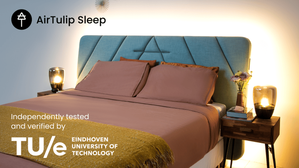 AirTulip Sleep: Smart Headboard with Air Purification System