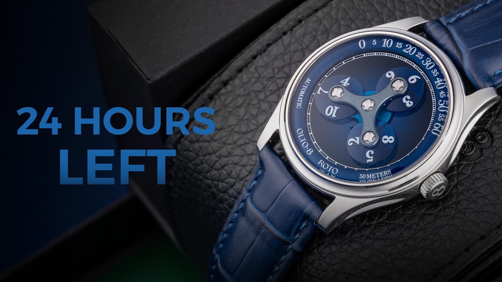 OLTO-8 ROTO: Casino-Inspired Wandering Hour Automatic