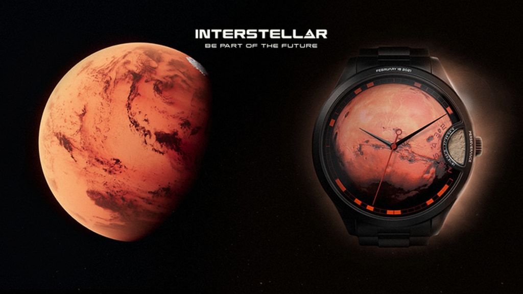 NASA x INTERSTELLAR – RED 3.721 Watch