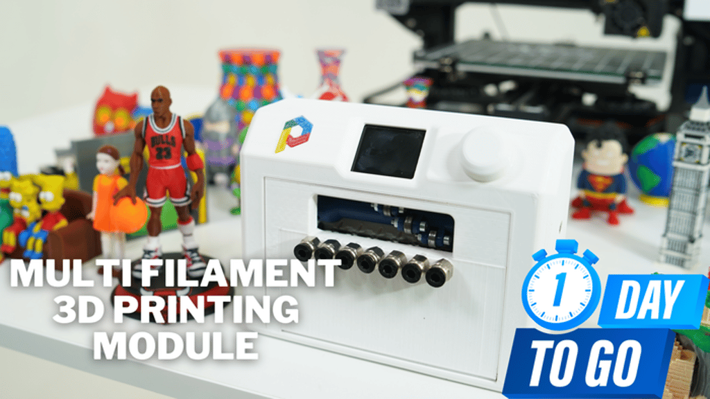 Co Print: Multi-Filament Module for All Bowden 3D Printer