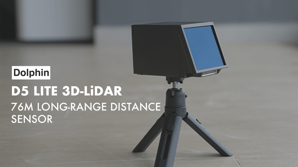 Dolphin D5 Lite USB-Powered 3D LiDAR with 76m Scanning Range