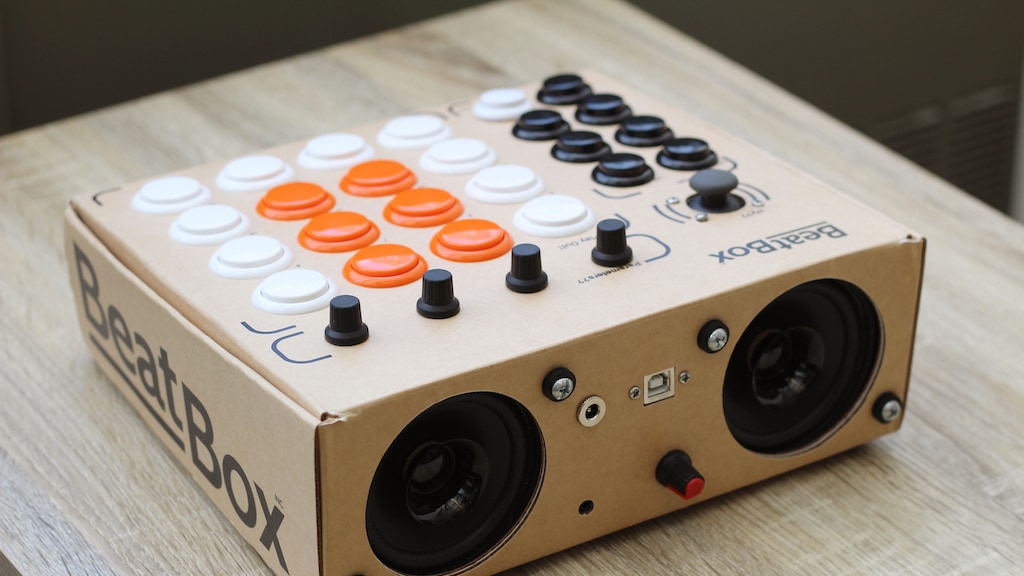 Beatbox by Rhythmo - DIY Cardboard MIDI Controller Kit