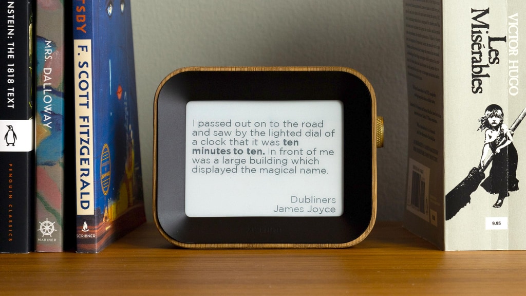 Author Clock: A Novel Way To Tell Time