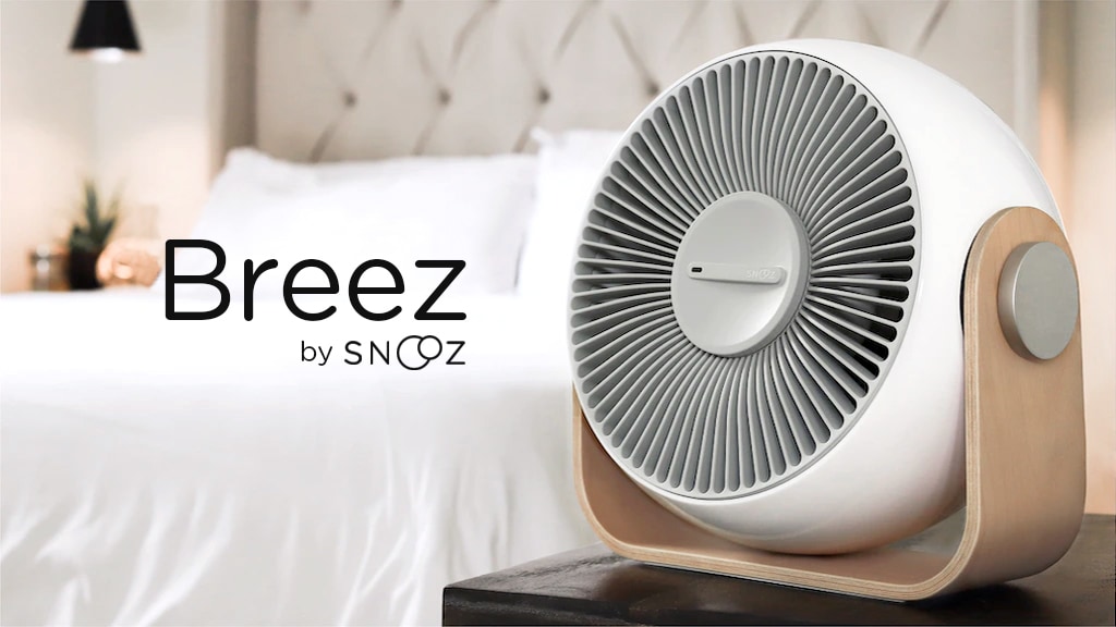Breez: 2-in-1 Smart Bedroom Fan + Sound Machine