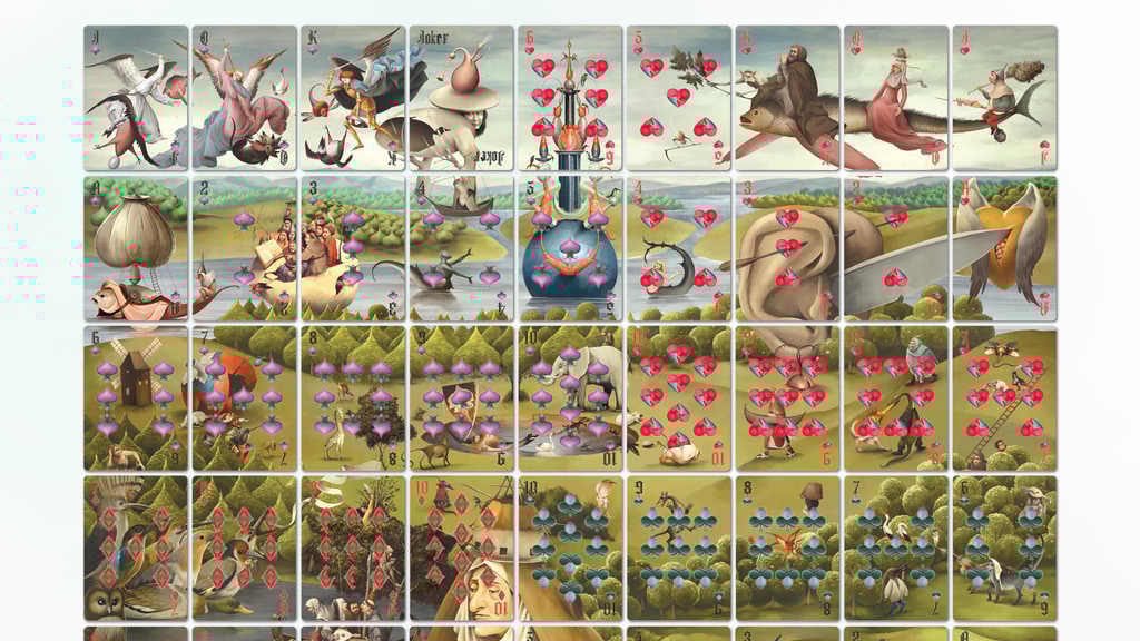 Bosch Puzzle Playing Cards