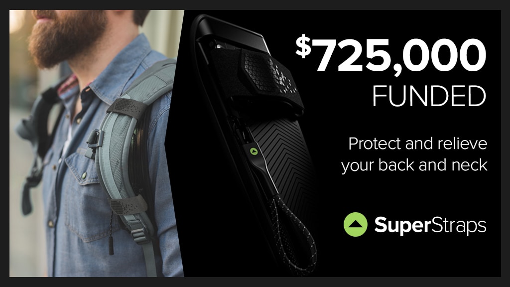 Wear a backpack? Lift the lbs + strain instantly SuperStraps