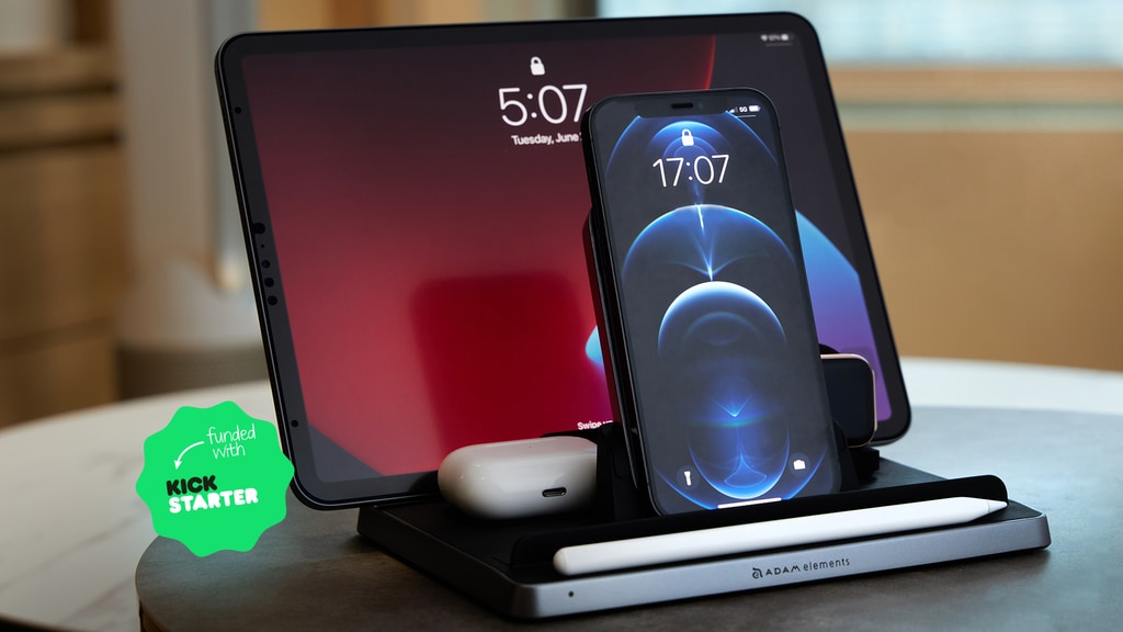 OMNIA Q5｜The World's First 5-in-1 Wireless Charging Station