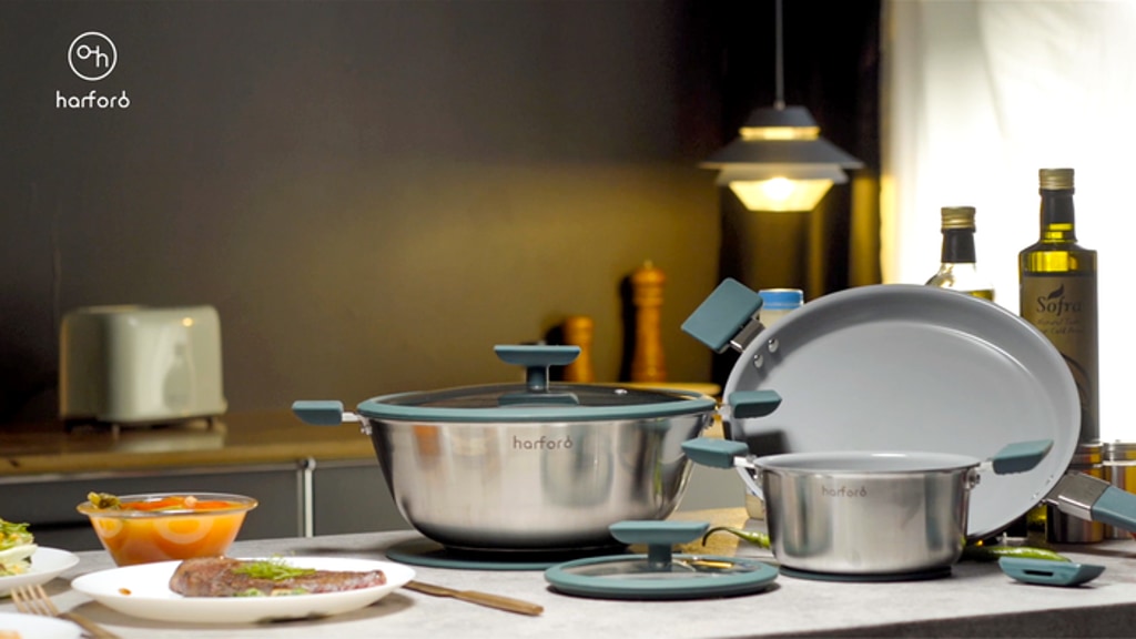 Broccoli—Eco-friendly Cookware With Natural Non-stick