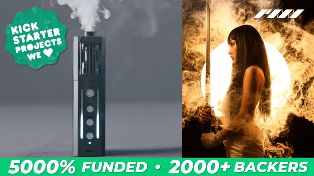 PMI SmokeNINJA: NextGen Portable Smoke Machine for Creators!