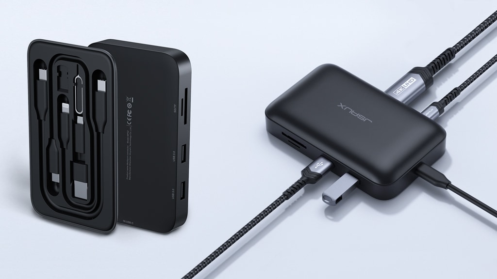 OmniCase: The 1st USB-C Hub Combined w/ Electronic Organizer