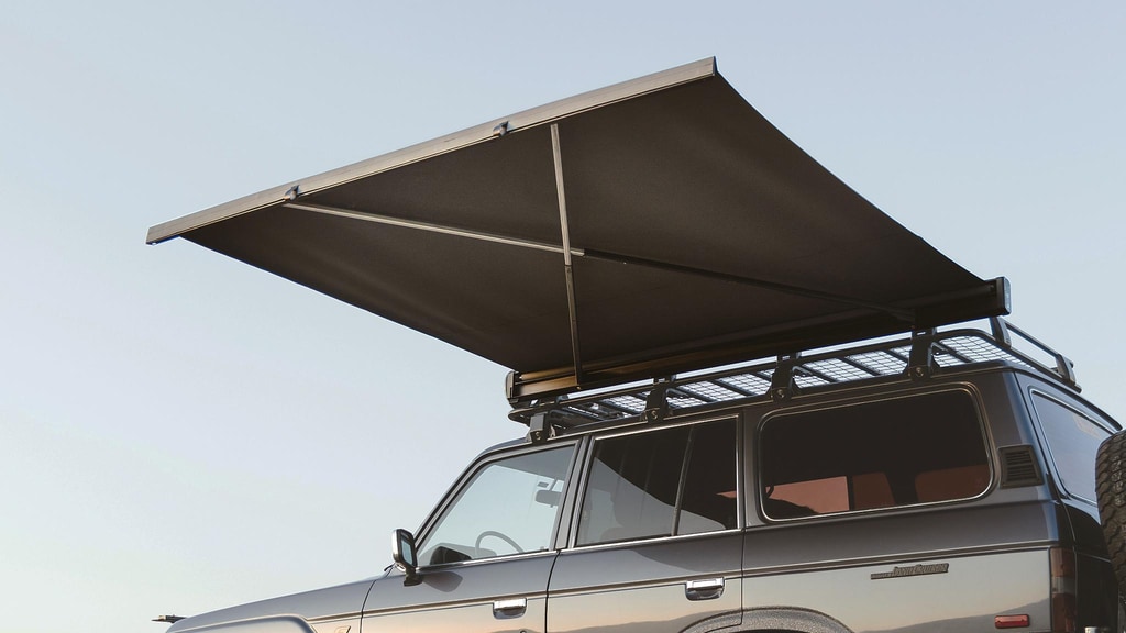 Crosswing: The fastest deploying car awning.