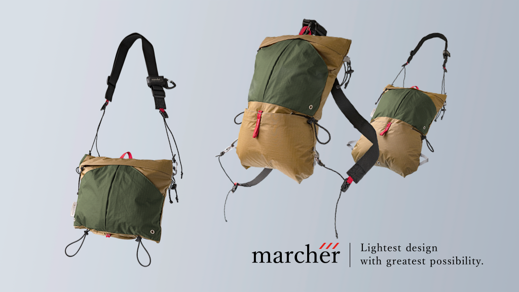 marcher 3-way bag | sacoche
