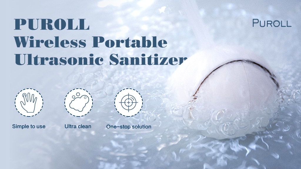 World's 1st mini portable wireless all-in-one washing robot