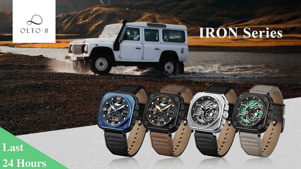 OLTO-8 IRON Automatic: Created For the Wild at Heart