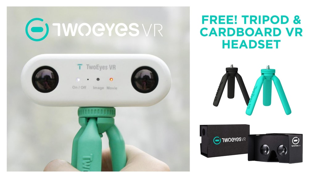 TwoEyes VR 360 camera