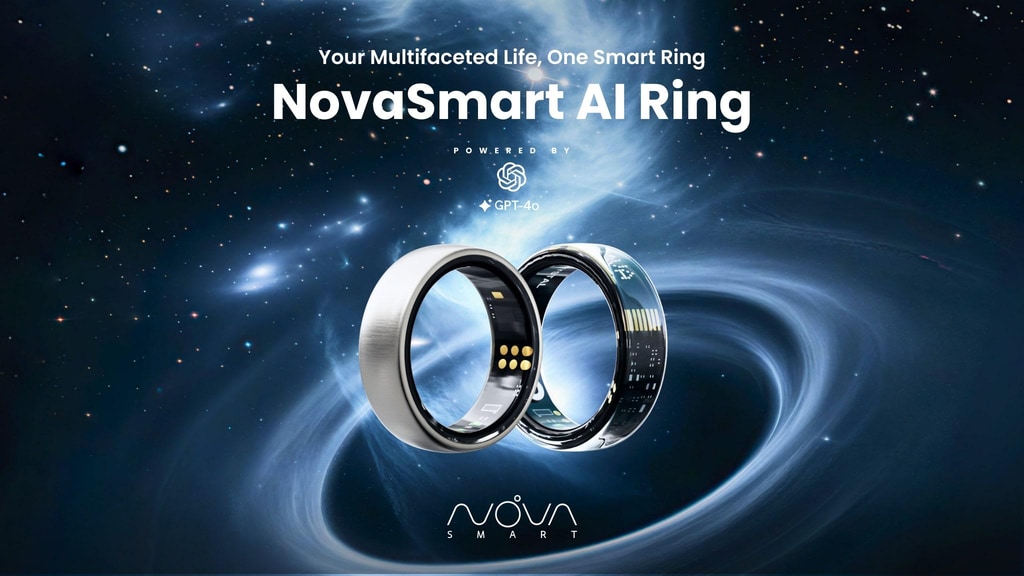 NovaSmart Ring: ChatGPT-4o Empowered Stylish AI Smart Ring