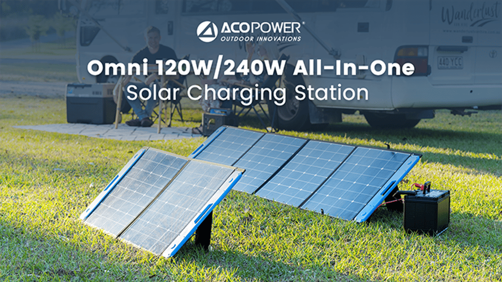 OMNI 120W & 240W All-in-one Solar Charging Station