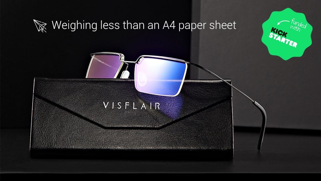 VISFLAIR: Ultra-Lightweight One-Piece Eyeglass Frames