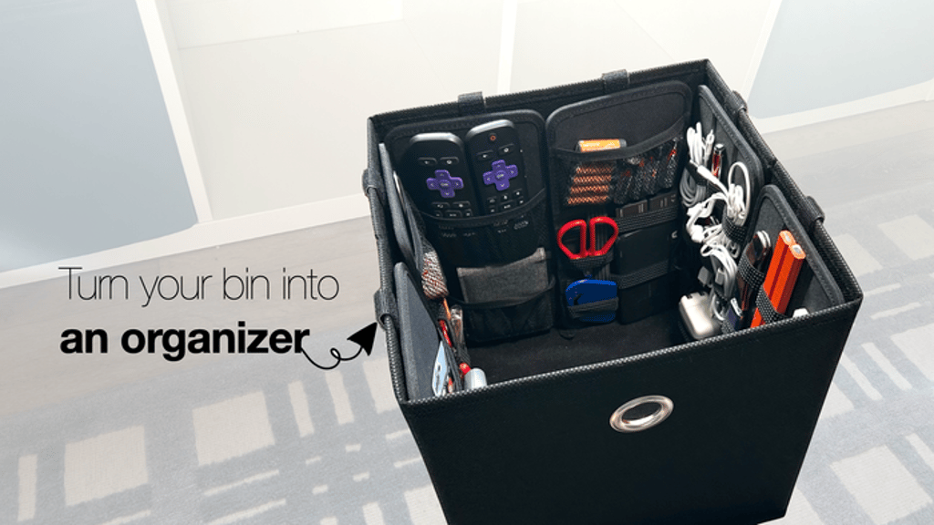 BINGANIZER: A versatile modular organizer for bins and more