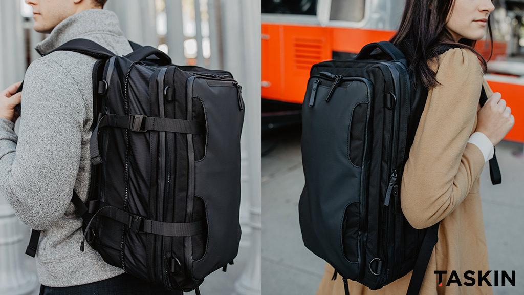 Taskin ONE | A 9-in-1 Backpack For Life's Every Situation