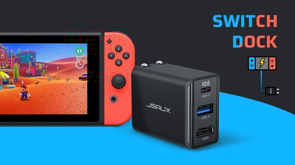 OmniCentro Switch Dock: Nonstop Big Screen Gaming On-The-Go
