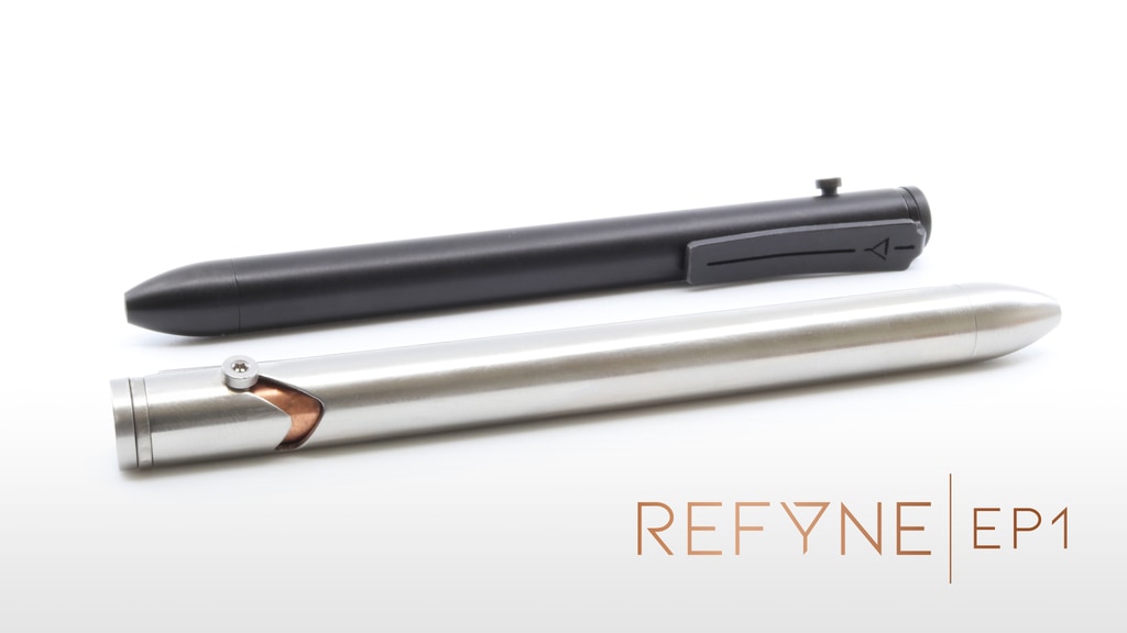 REFYNE - EP1: The Essential EDC Titanium Bolt-Action Pen